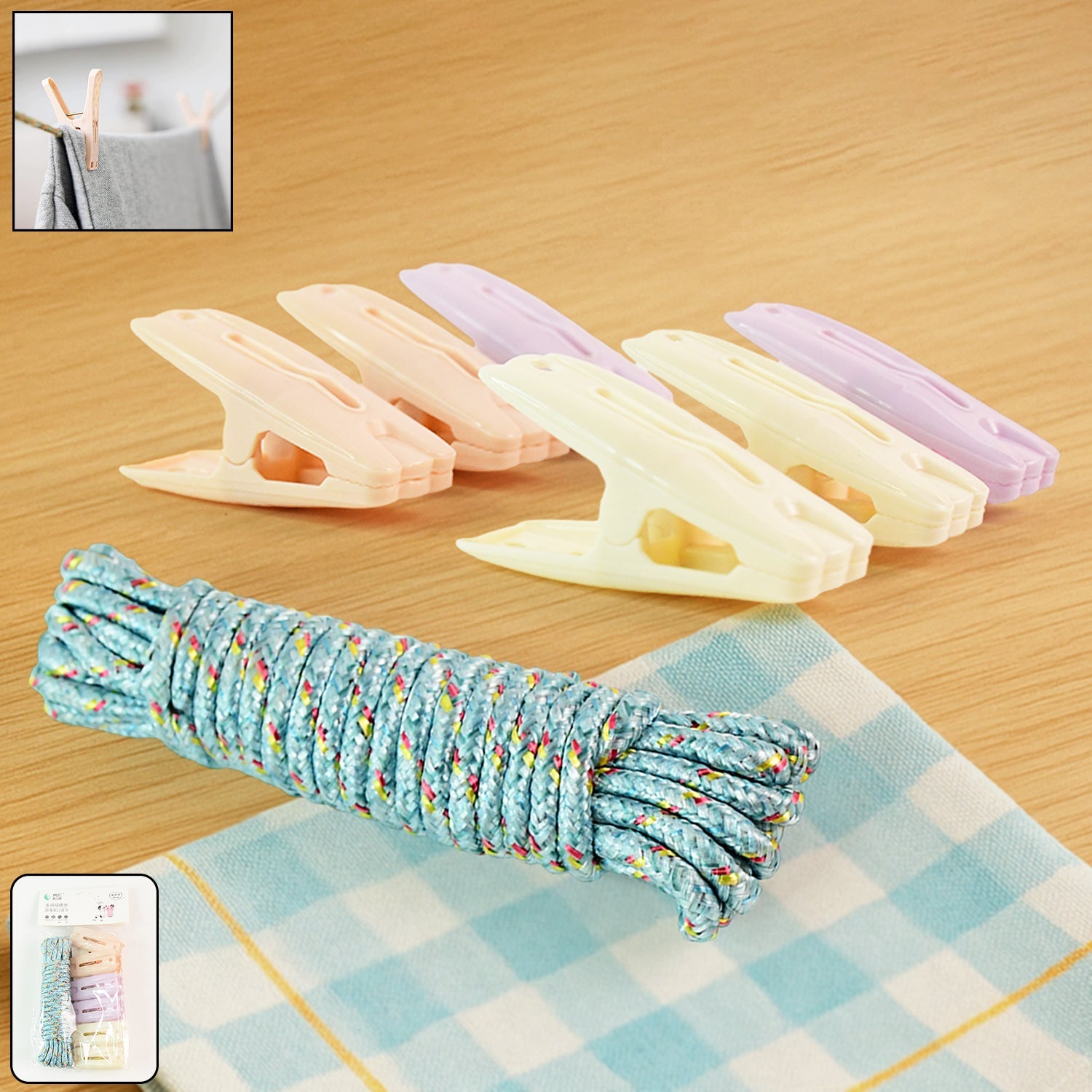 Pack NHang Foldable Clothesline Rope Pack NHang Foldable Clothesline Rope
